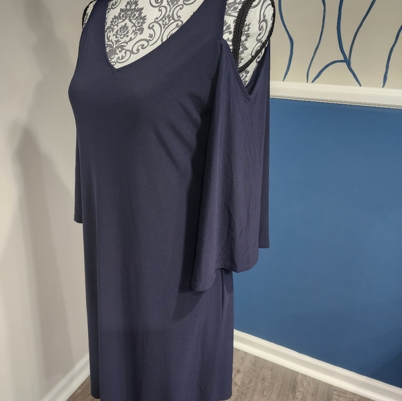 NWOT MSK Cold Shoulder Cocktail Dress - Picture 7 of 14